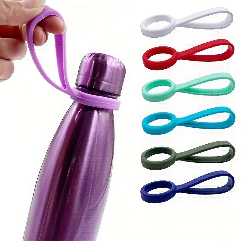 Portable Bottle Warmer - Silicone Elastic Bottle Handle Strap for