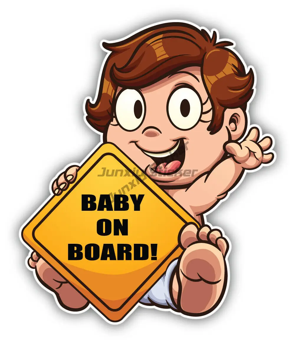Baby on Board Cartoon Vinyl St - Baby Products Packaging review and price