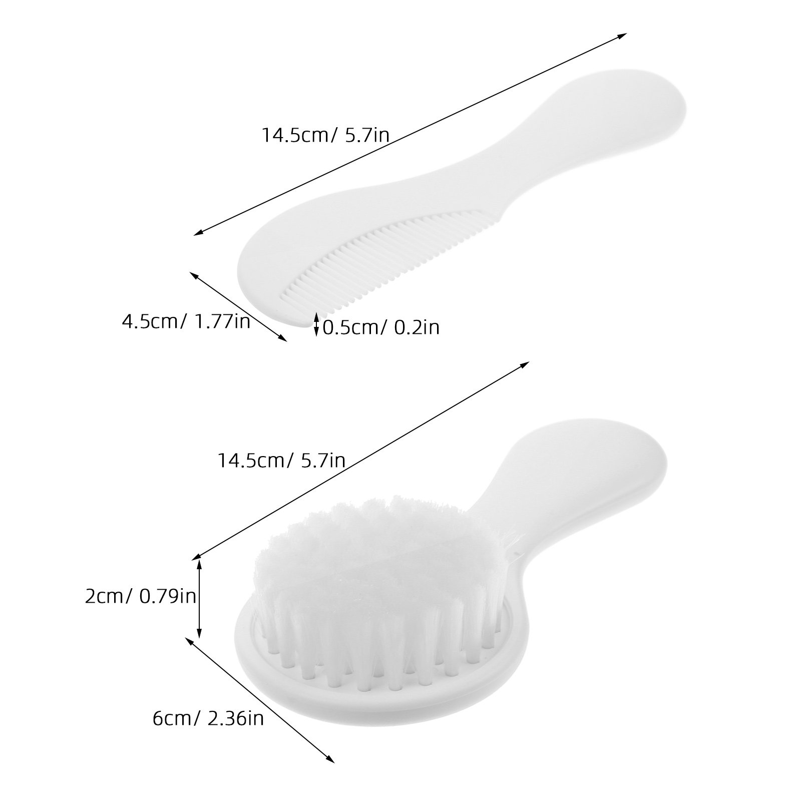 2 Pcs Baby Hair Brush Must Hav - Baby Products Kit For Newborn review and price