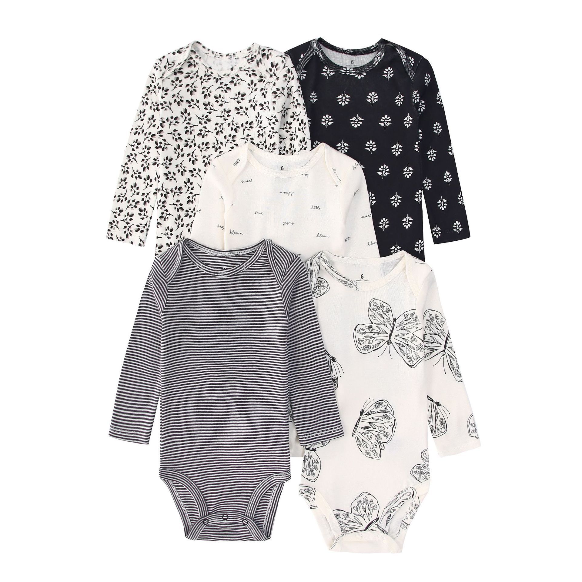 5PCS Newborn Infant Baby Bodys - Baby Products Essential review and price