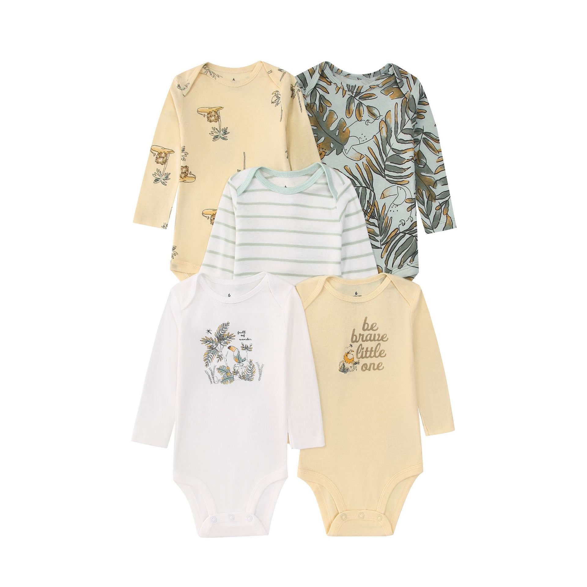 5PCS Newborn Infant Baby Bodys - Baby Products Essential review and price