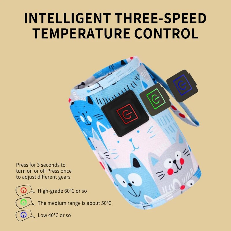 1 PCS USB Milk Warmer Constant - Portable Bottle Warmer review and price